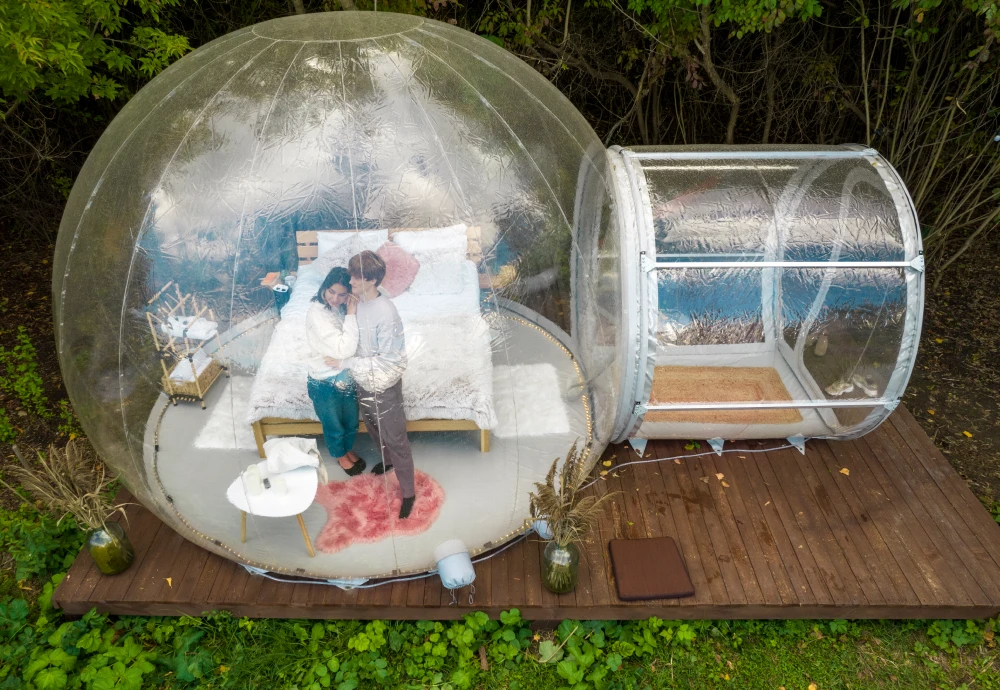 bubble tent picnic